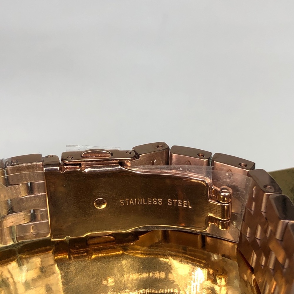 Michael Kors Ritz Rose Three-Hand Rose Gold-Tone - Picture 9 of 14